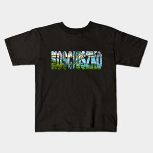 KOSCIUSZKO Snow Gum Kids T-Shirt